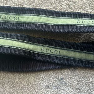 Gucci cloth belt 45 inches long